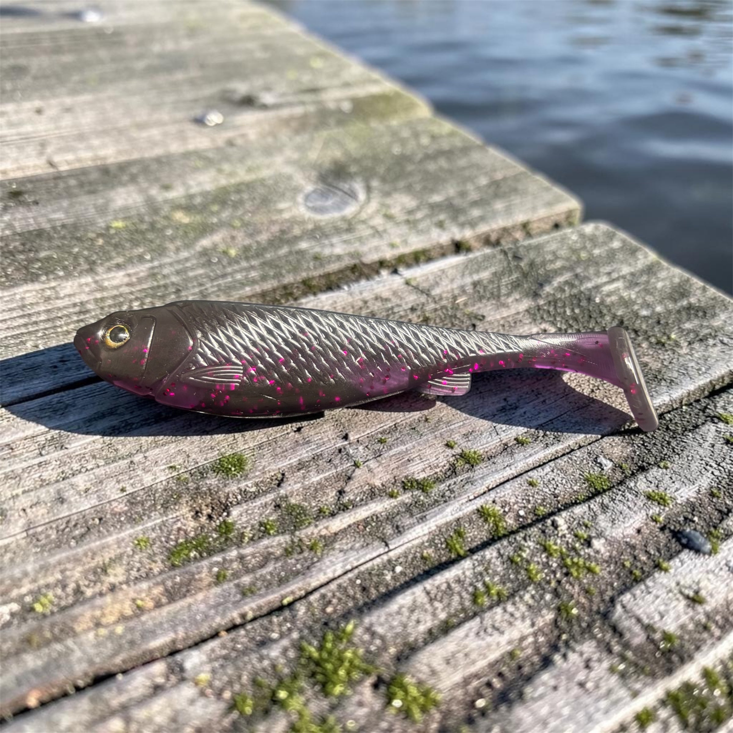 Midnight Purple Ultra Realistic 5” Swim Bait